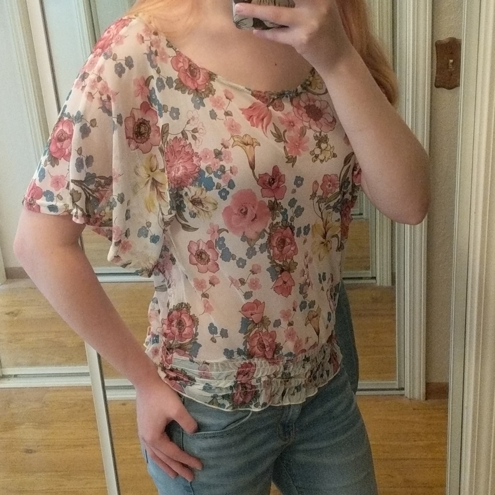 Floral blouse